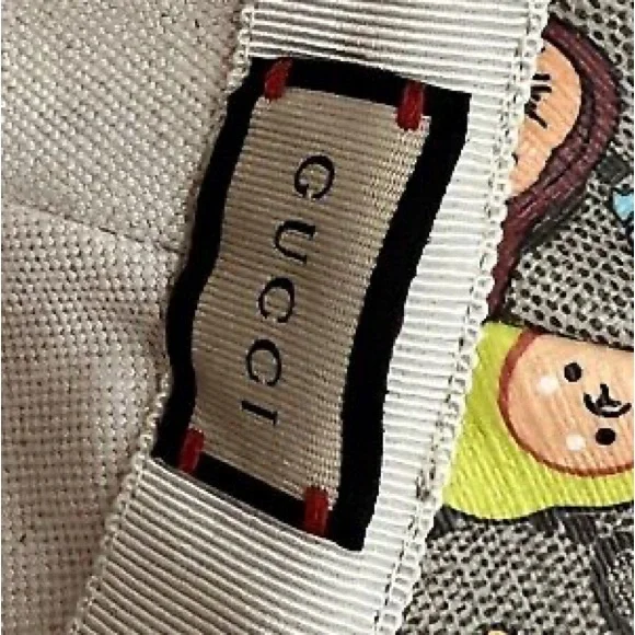 Gucci x Pikarar Kawaii GG Supreme Monogram bucket hat XXL - Picture 4 of 5